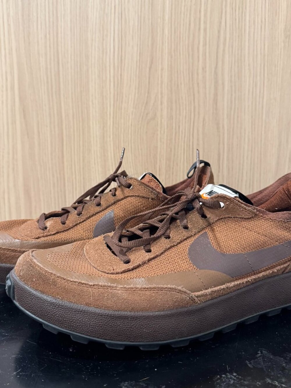 Tom Sachs x NikeCraft General Purpose Shoe "Field Brown" – Men's Size 13